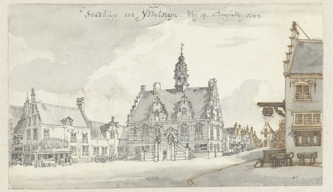 IJsselstein belediye binasının görünümü by Jan de Beijer