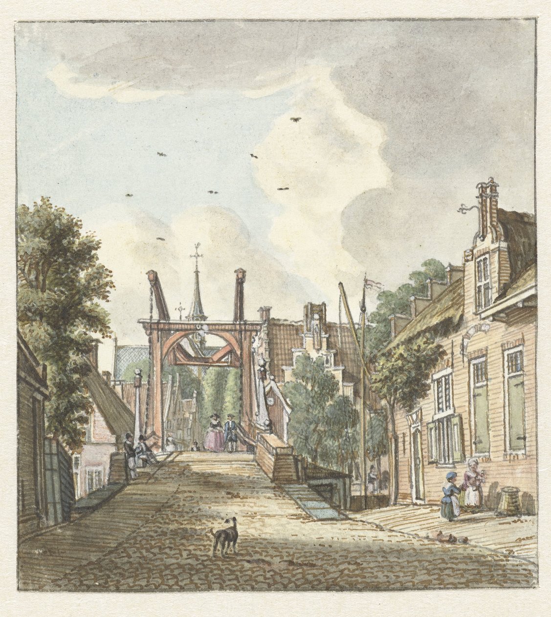Alphen aan de Rijn'de görüntüle by Jan de Beijer