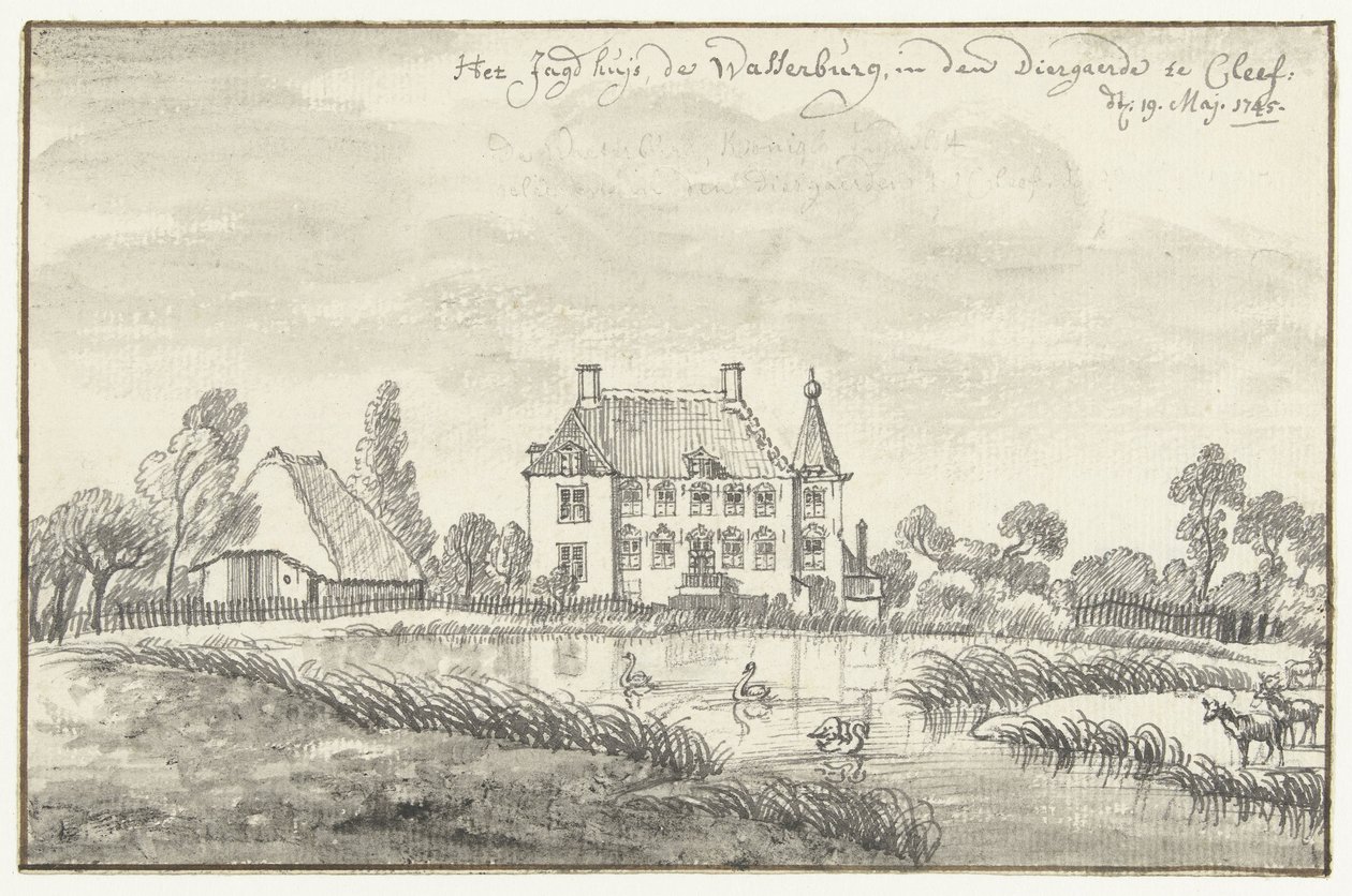 Wasserburg Evi, Kleve by Jan de Beijer