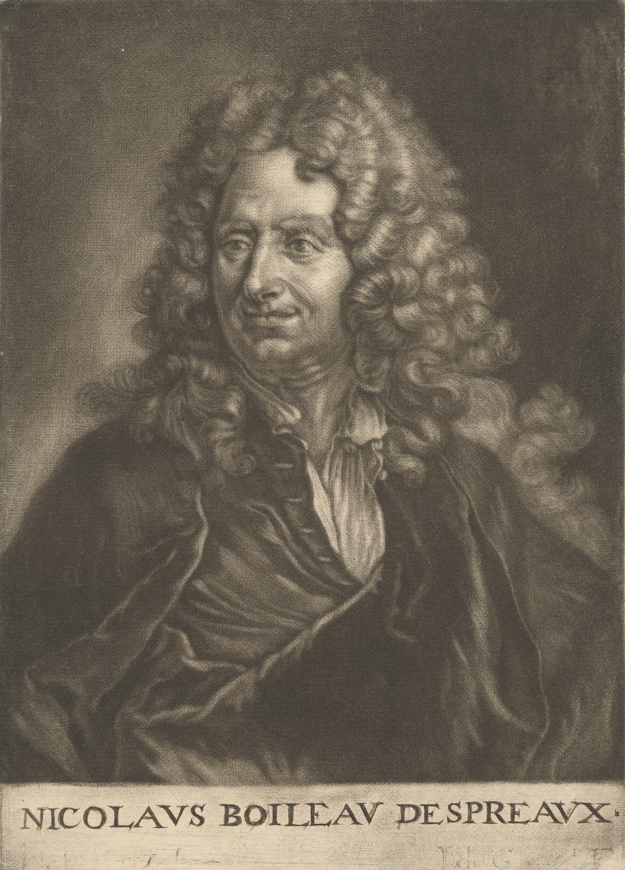 Nicolas Boileau-Despréaux by Jan de Groot
