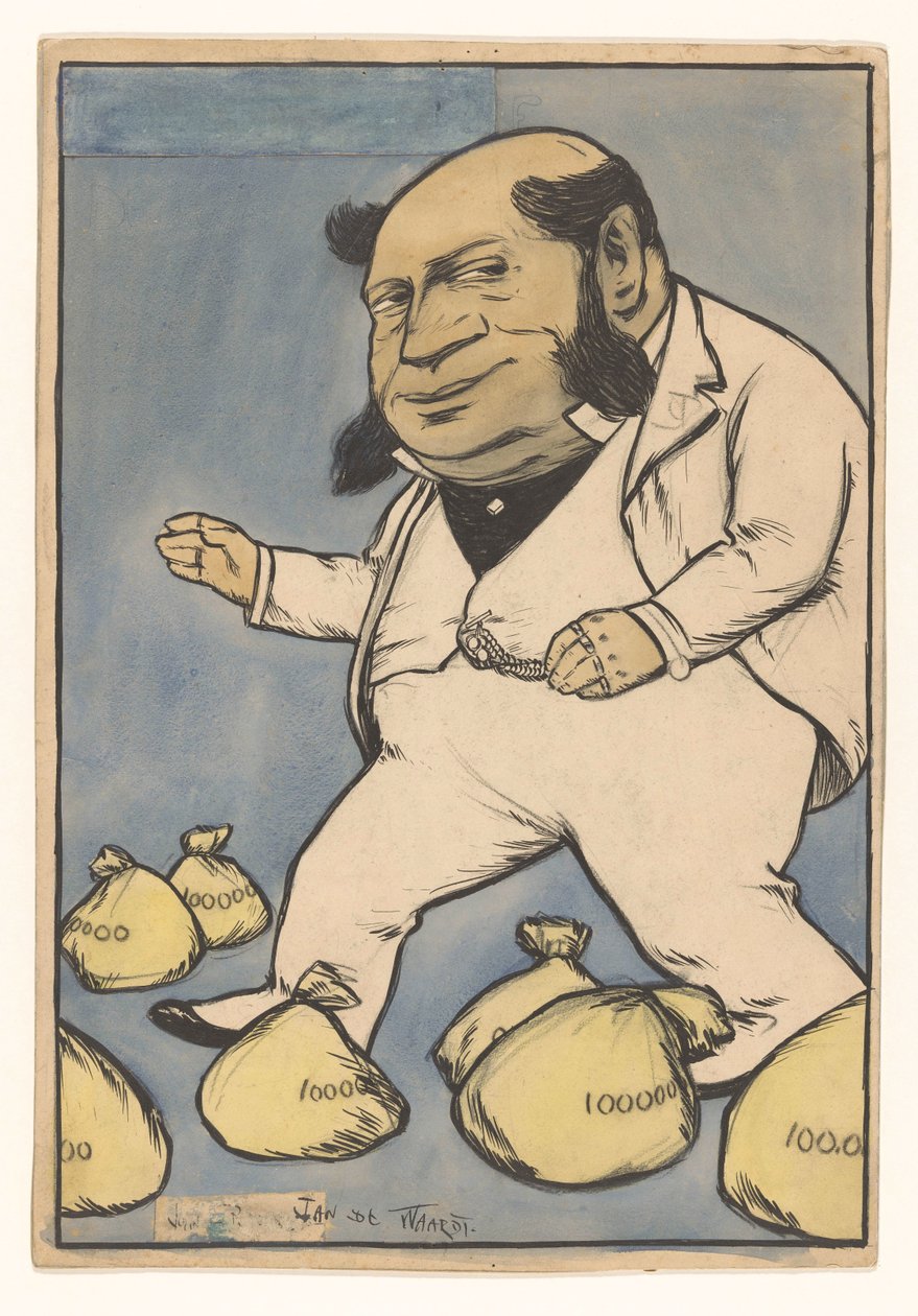 Kapitalist by Jan de Waardt (signed by artist)