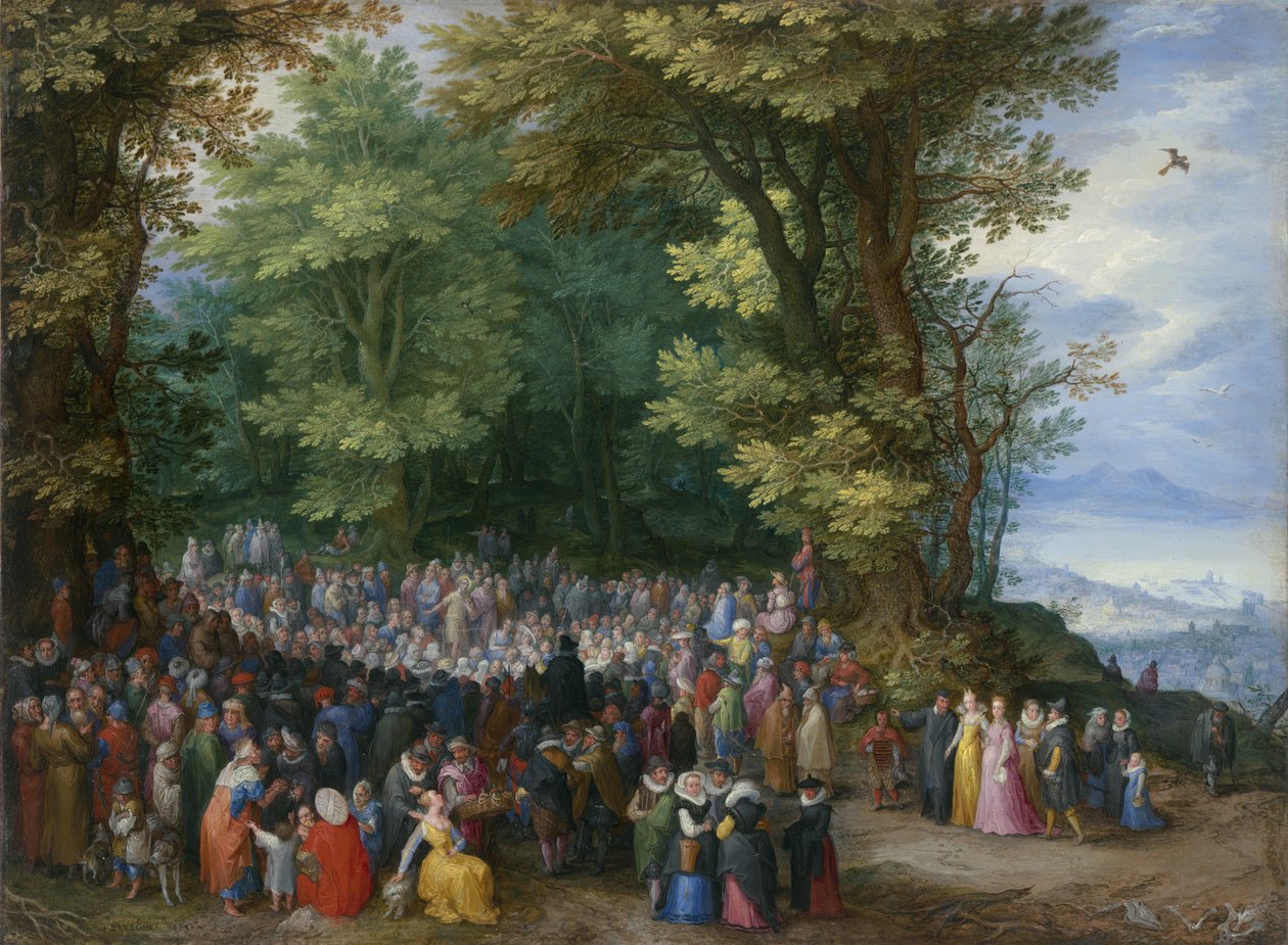 Dağdaki Vaaz by Jan the Elder Brueghel