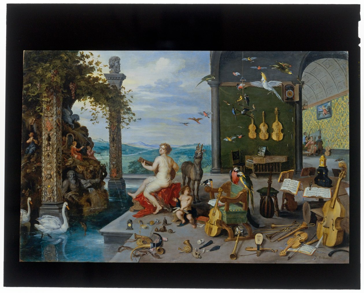 İşitme Duyusu by Jan the Younger Brueghel
