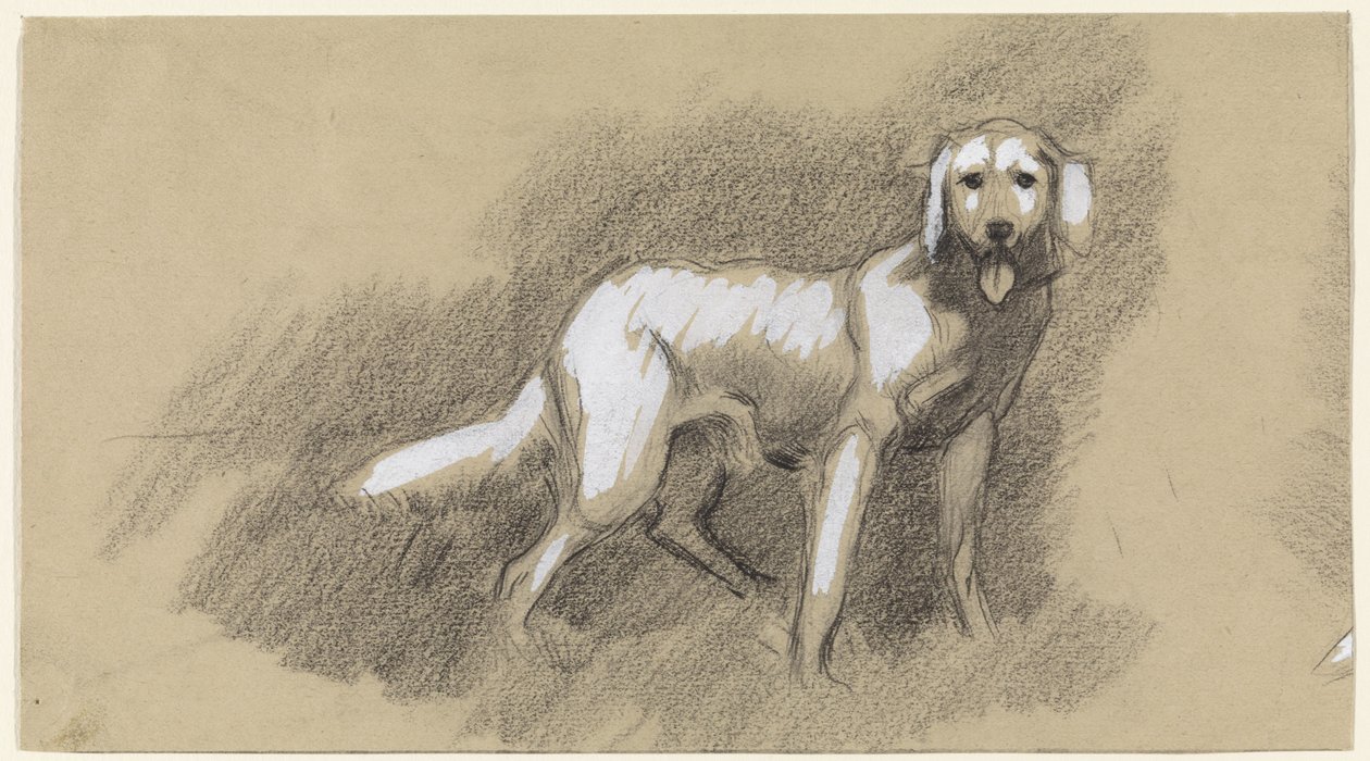 ayakta köpek by Jan van Essen