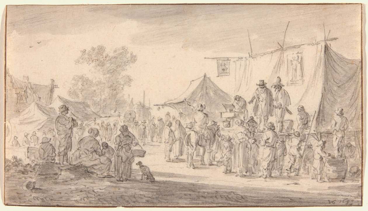 Ülke Fuarı by Jan van Goyen