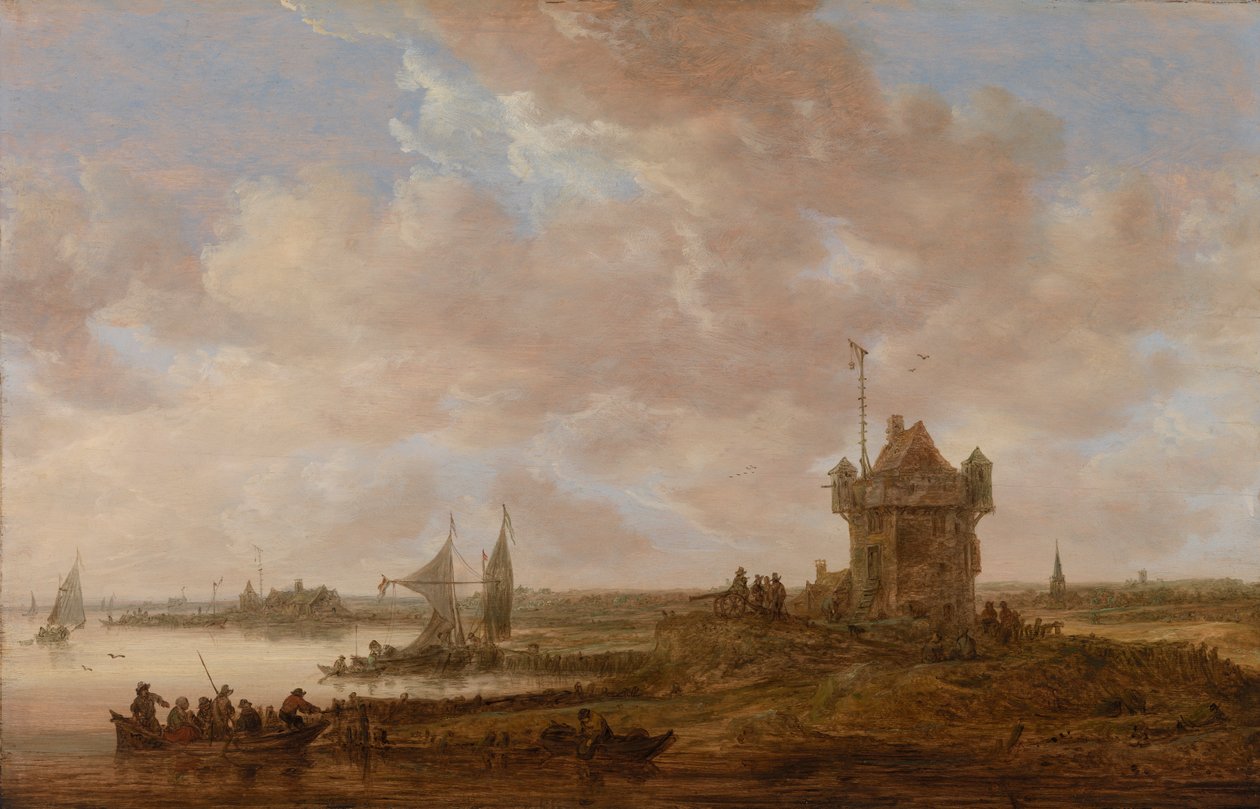 Kare Gözetleme Kulesi by Jan van Goyen