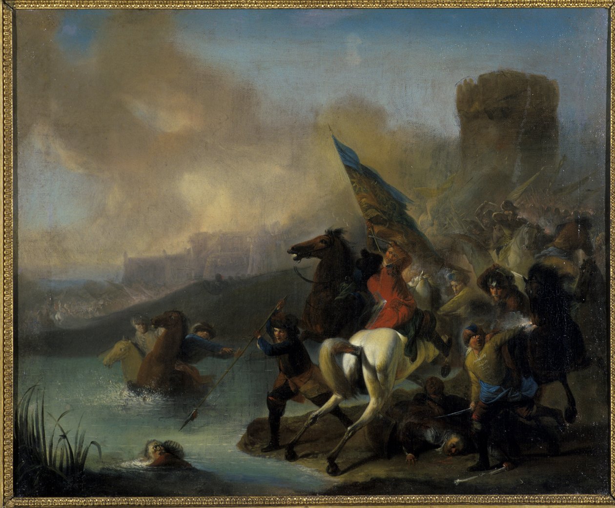 Savaş sahnesi by Jan van Huchtenburgh