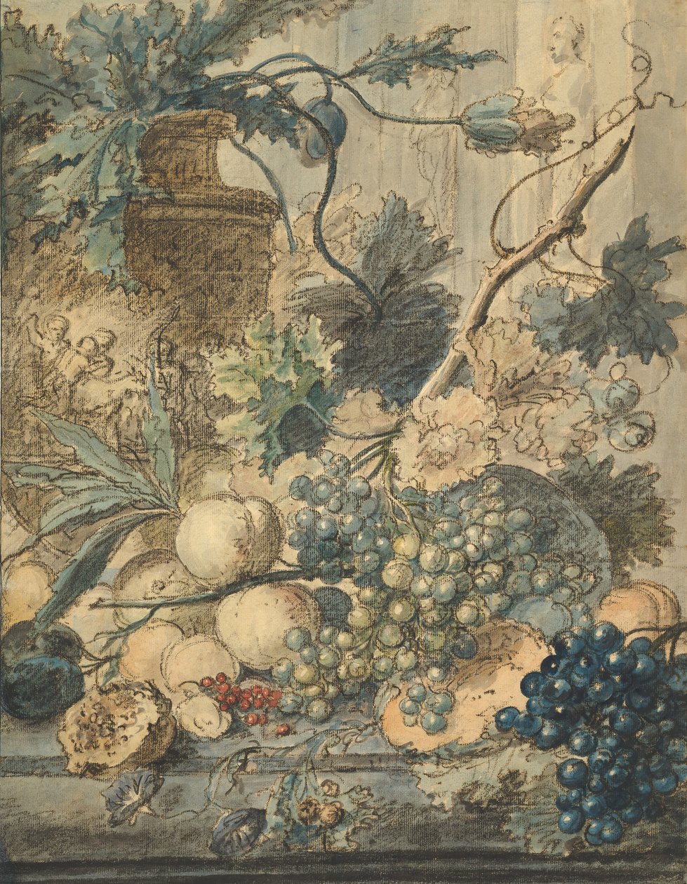 Meyveli Natürmort, n.d.. by Jan van Huysum