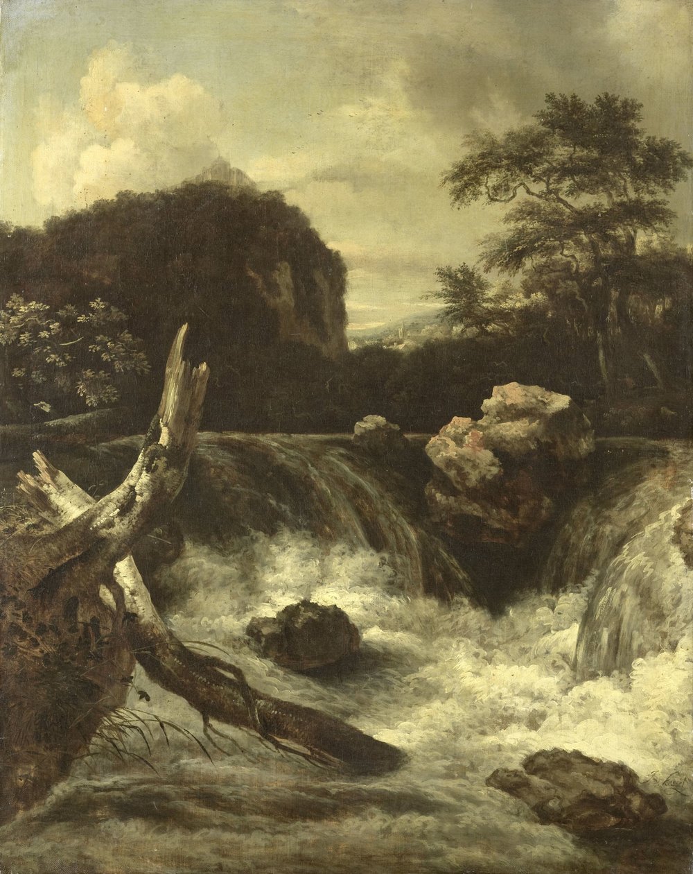 Şelale by Jan van  Kessel