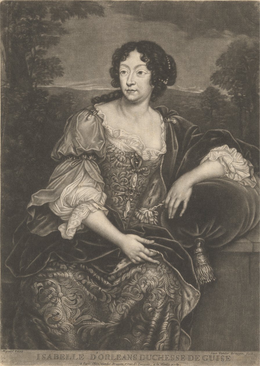 Isabelle d'Orleans, Guise Düşesi by Jan van der Bruggen