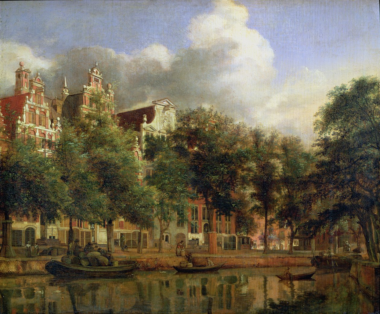 Herengracht, Amsterdam by Jan van der Heyden