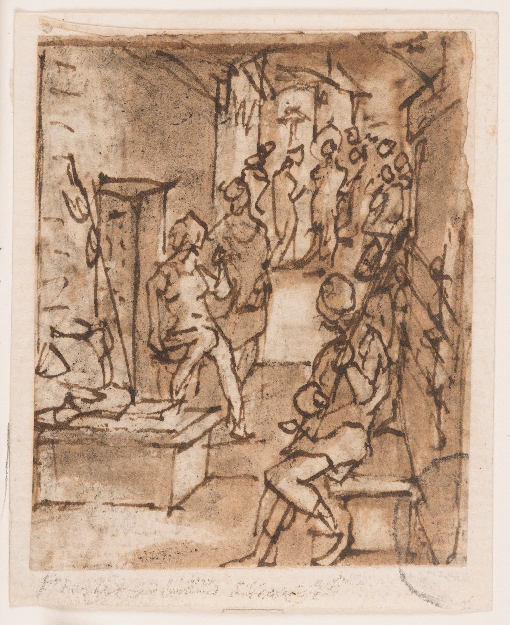 kamçılama (?) by Jan van der Straet, called Stradanus
