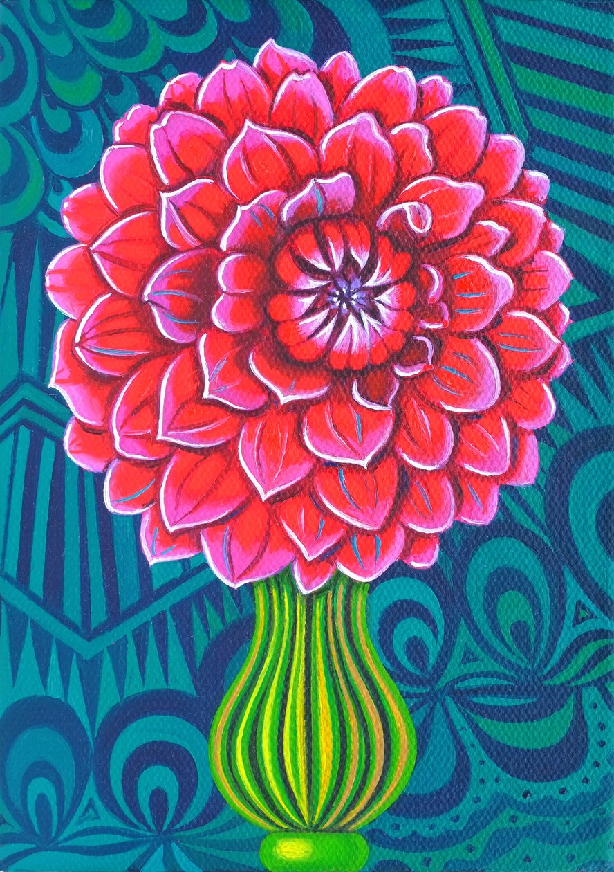 yıldız çiçeği, 2014, by Jane Tattersfield