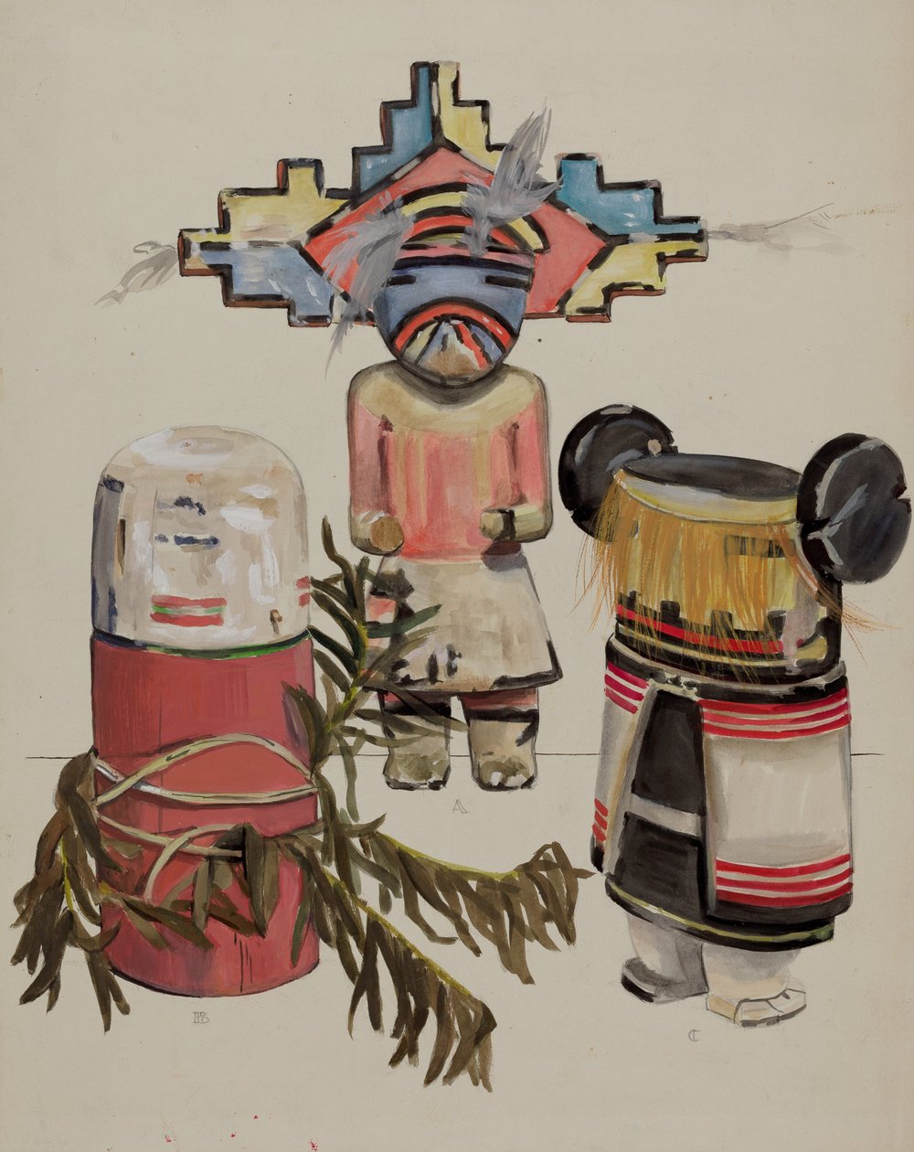 Kachina Bebek by Jane Iverson