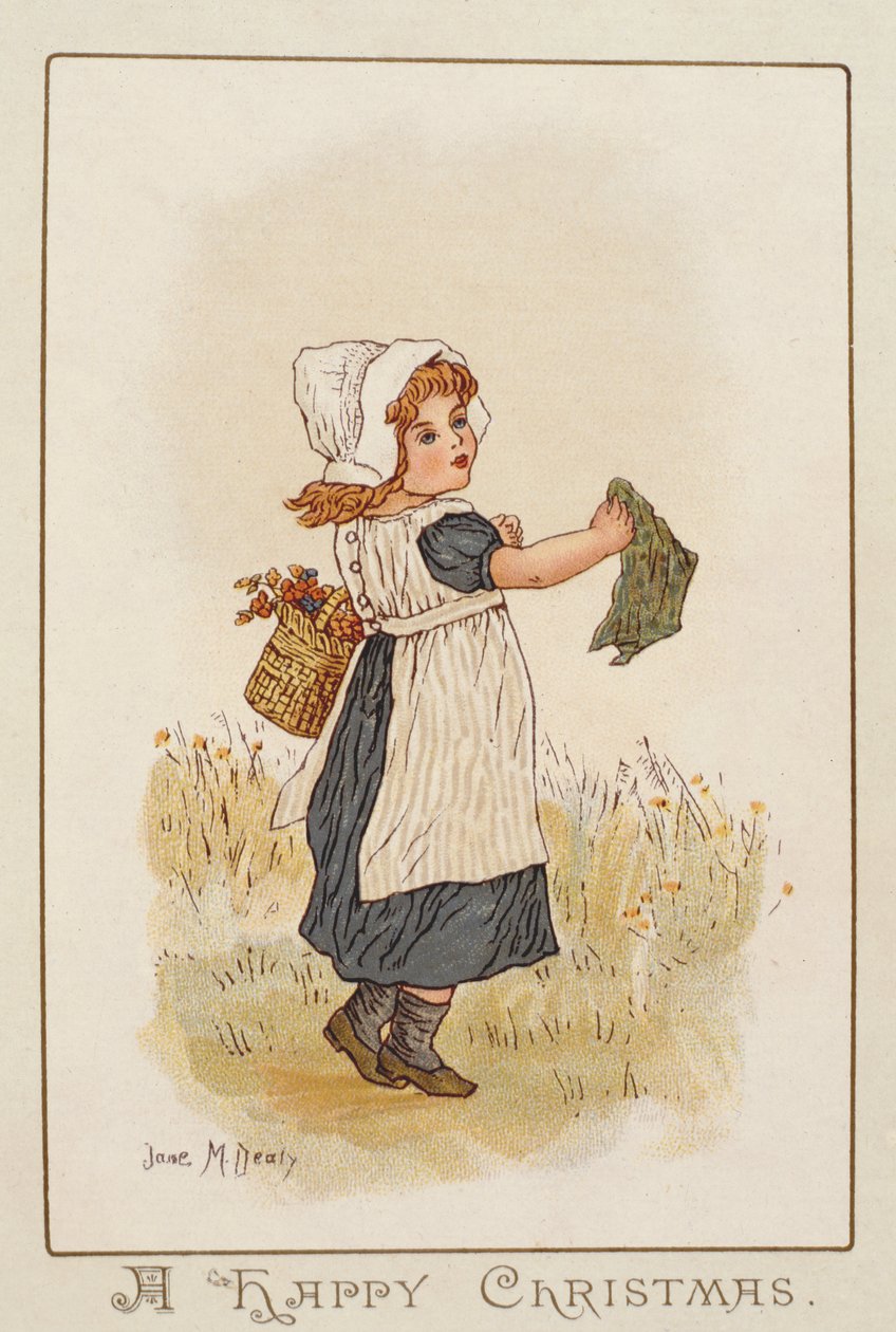 "Mutlu Noeller" (kromolitho) by Jane M. Dealy