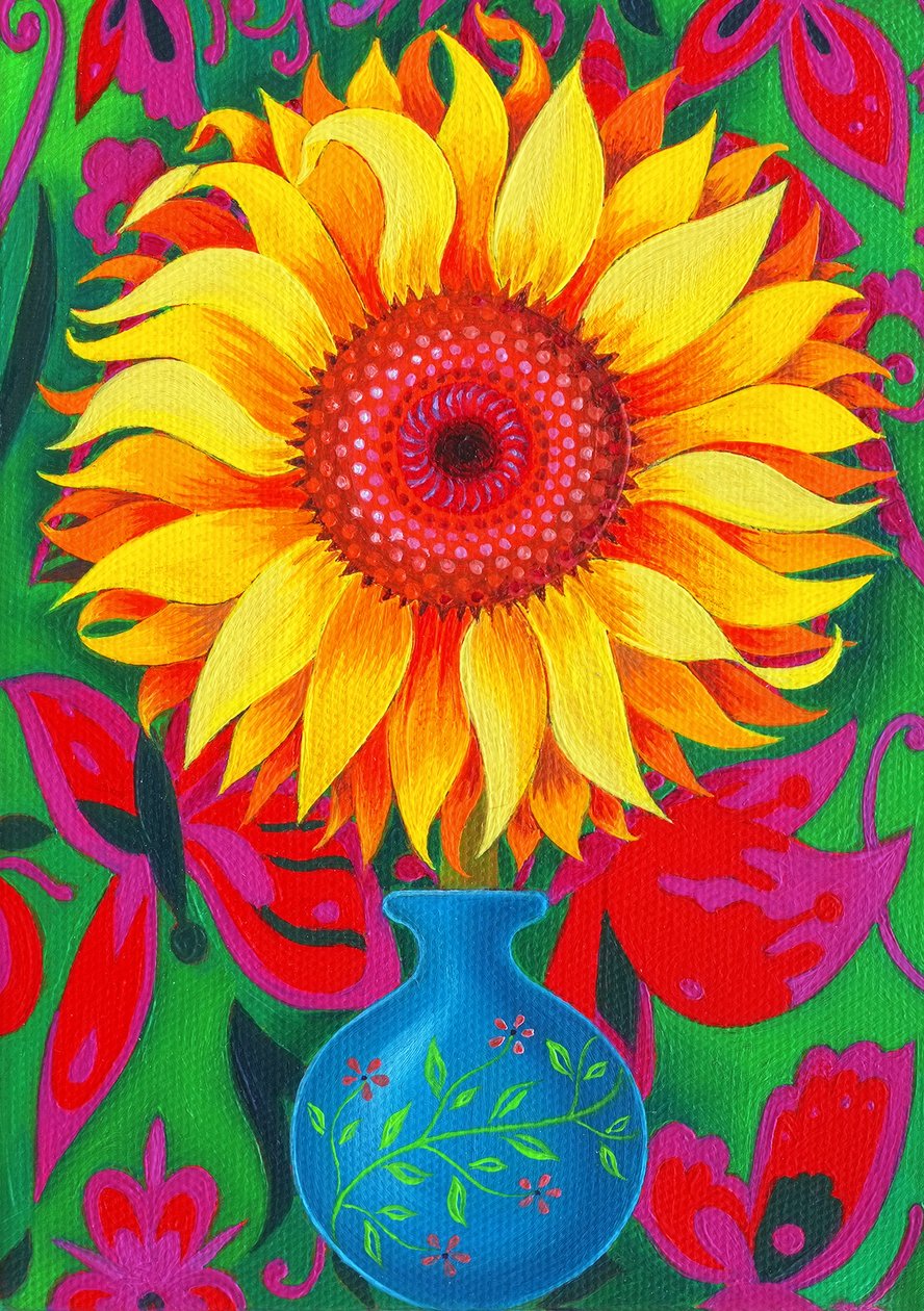 Ayçiçeği, 2015, by Jane Tattersfield