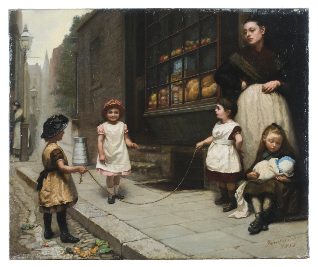 İp Atlama İpi, 1883 by Janet Archer
