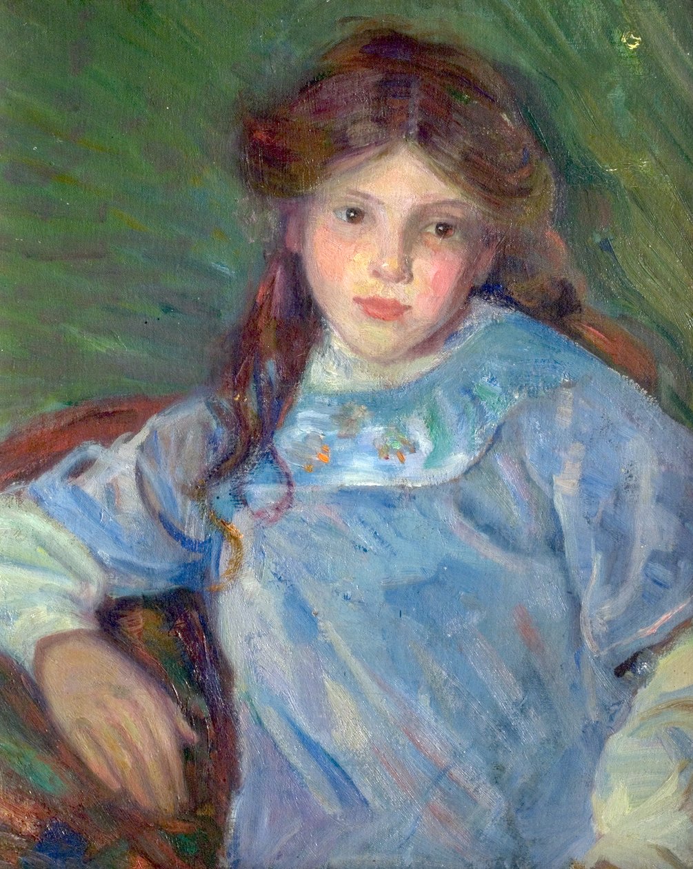 Cecilia (tuval üzerine yağlı boya) by Janine Forbes Robertson