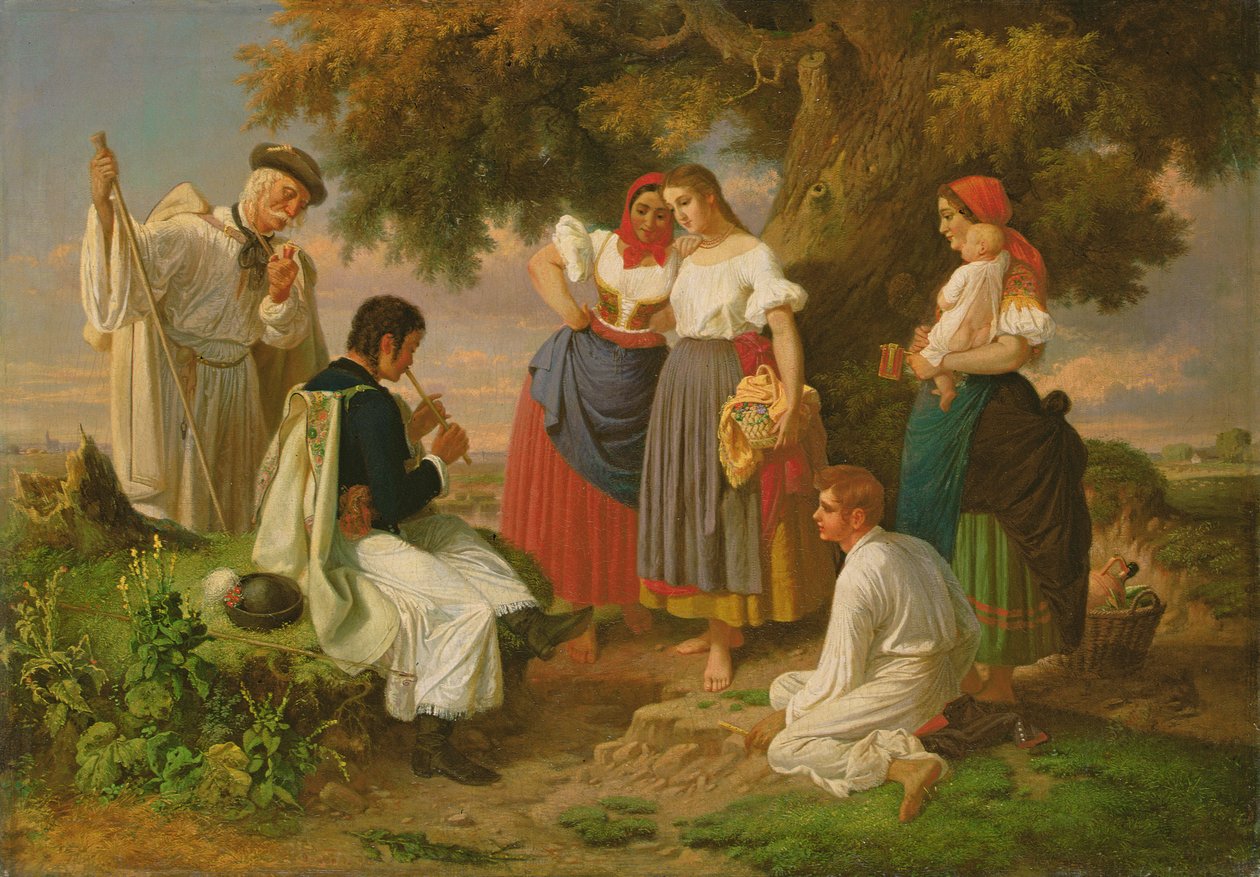 Halk Şarkısının Doğuşu by Janos Janko