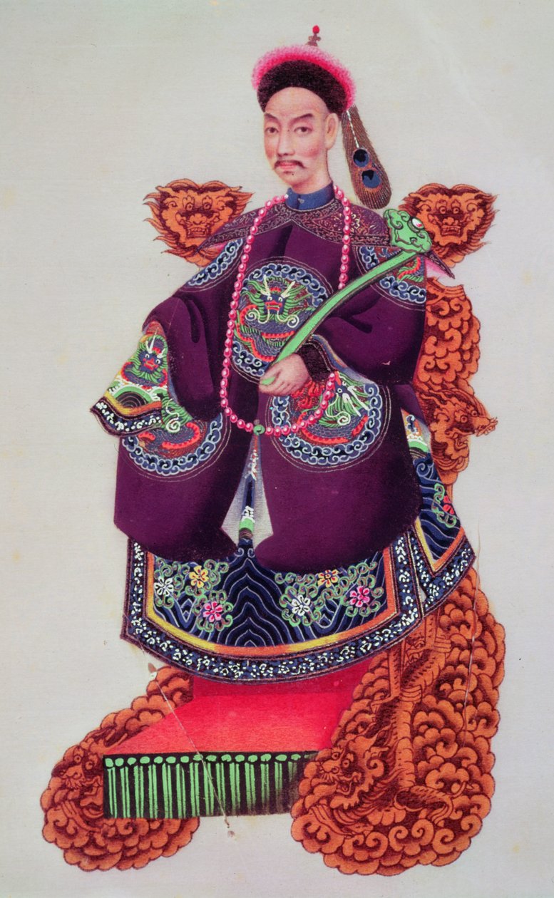 Bir imparator kostümü, 18. yüzyıl sonu by Japanese School