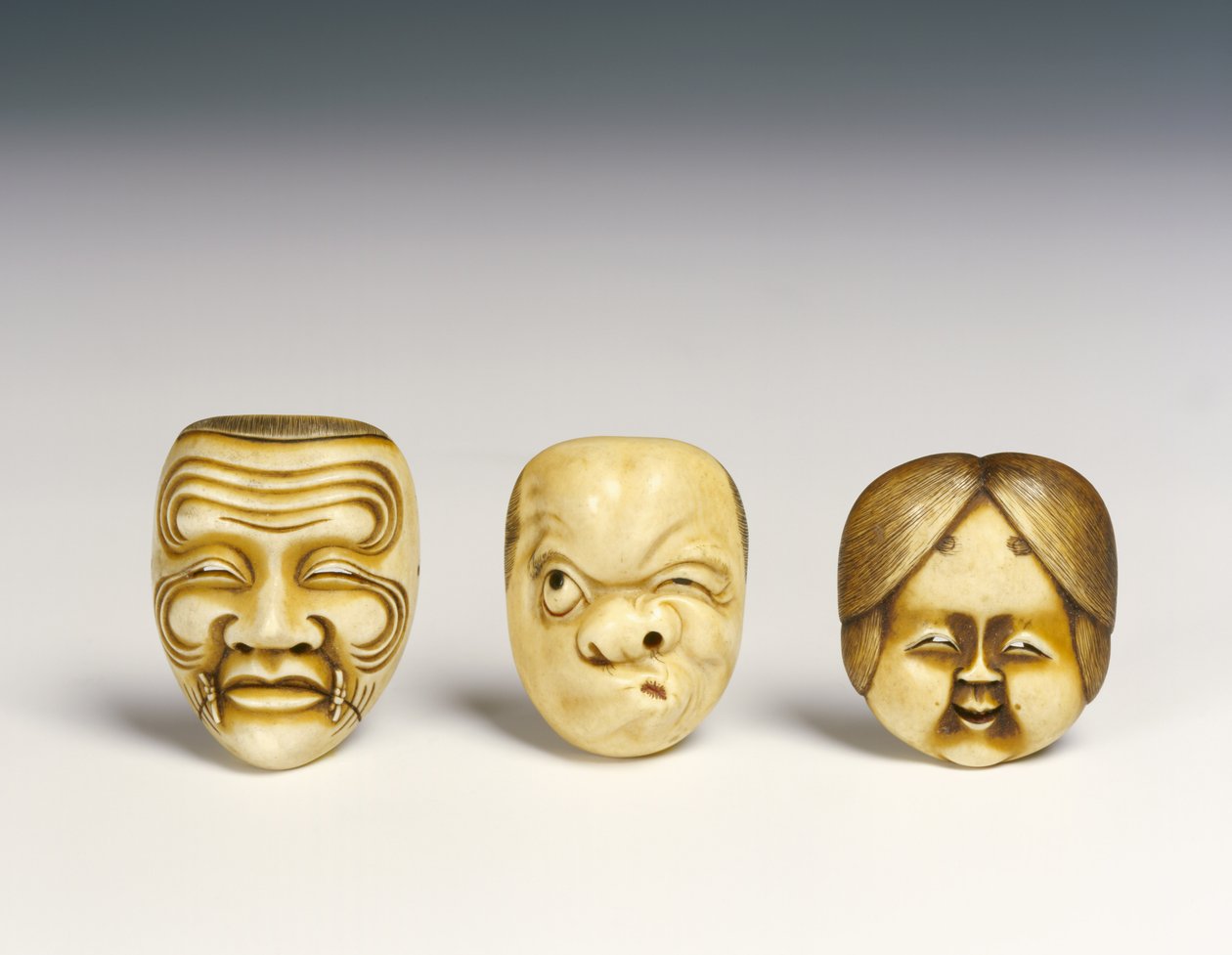 üç maske by Japanese School