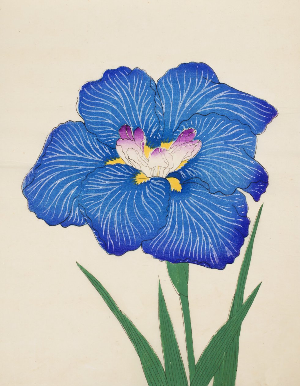 İnek Ono. -Sigara içmek. 47, 1898 by Japanese School