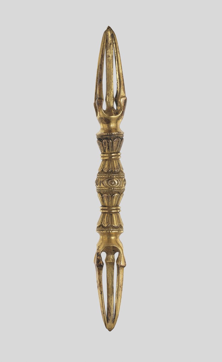 Vajra (yaldızlı bronz) by Japanese School