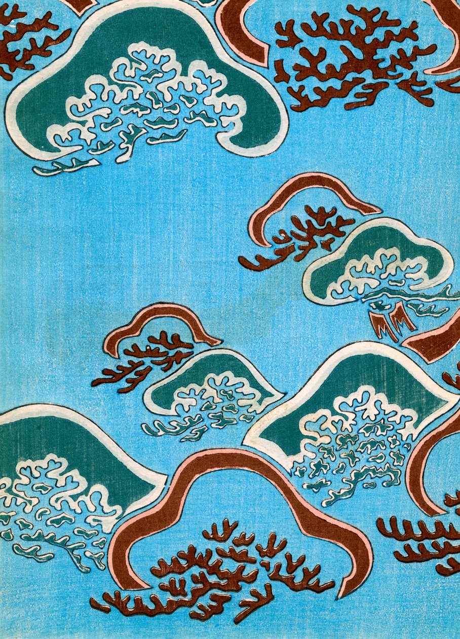 Mercan Tahta Baskı by Japanese School
