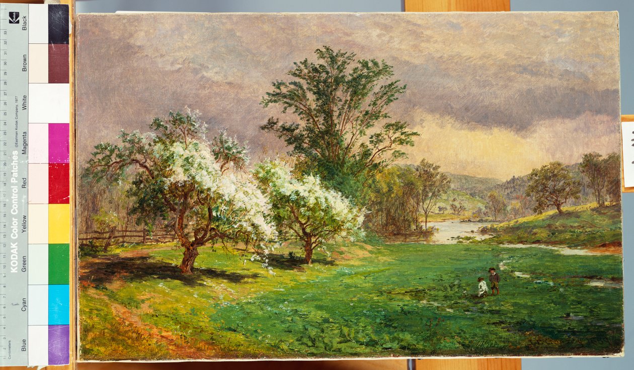 Elma Çiçeği Zamanı, 1899 by Jasper Francis Cropsey