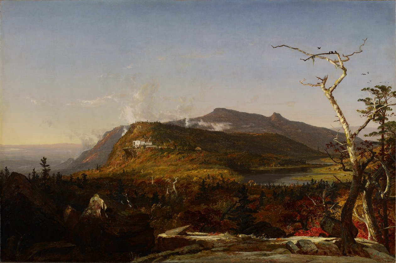 Catskill Dağ Evi by Jasper Francis Cropsey