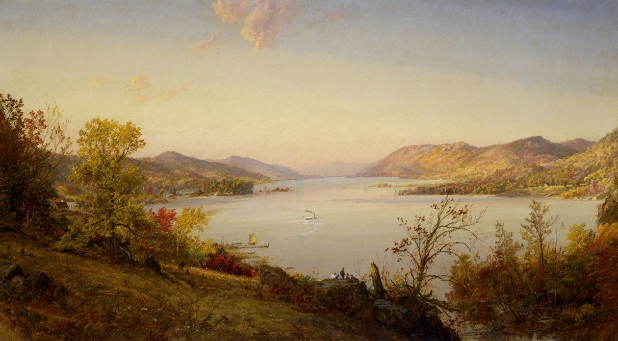 Greenwood Gölü, 1875. by Jasper Francis Cropsey