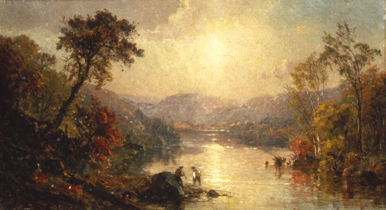 Hint Yazı, 1886. by Jasper Francis Cropsey