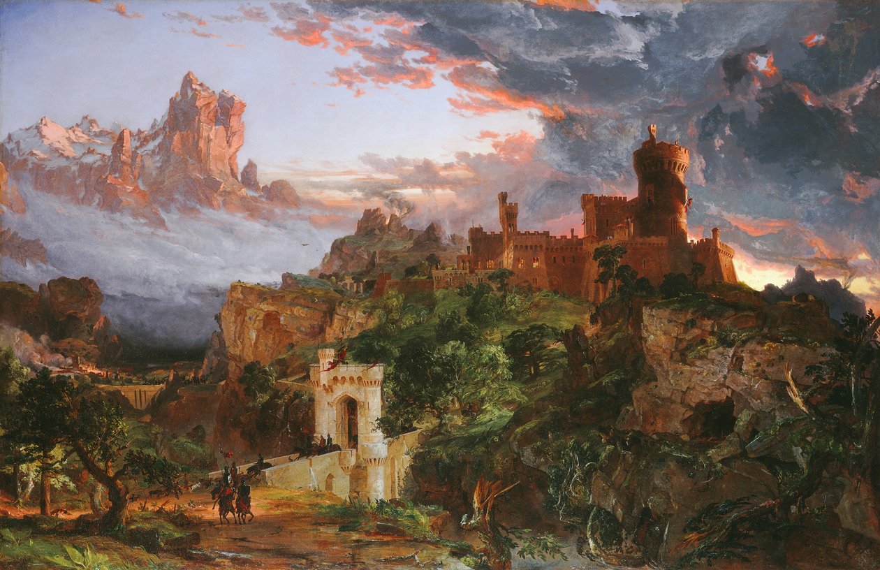 Savaşın Ruhu by Jasper Francis Cropsey