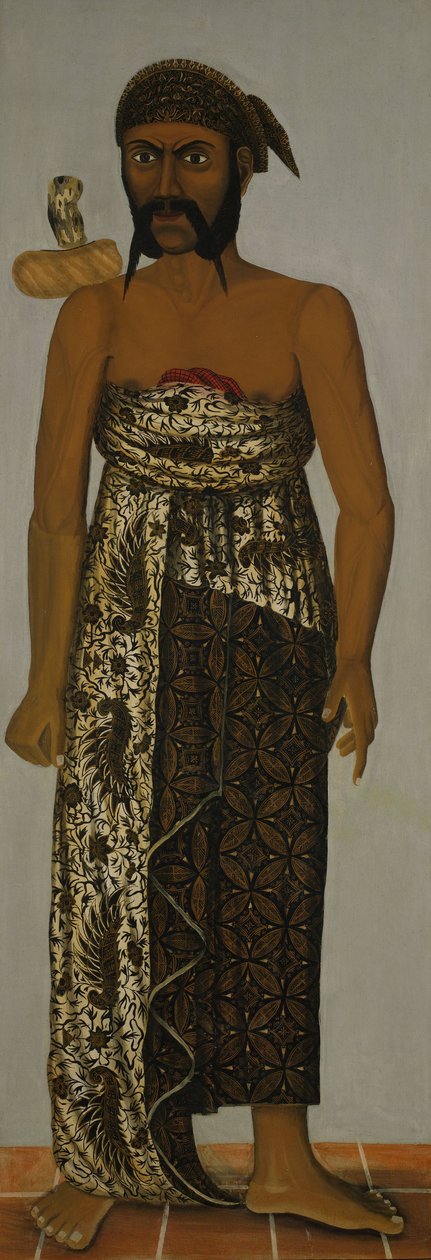 Cava mahkeme görevlisi, c.1820-70 by Javanese School