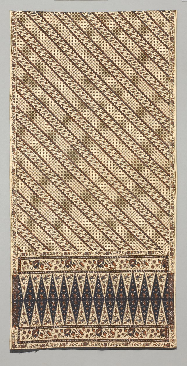 Sarong (kain kapala) by Javanese School