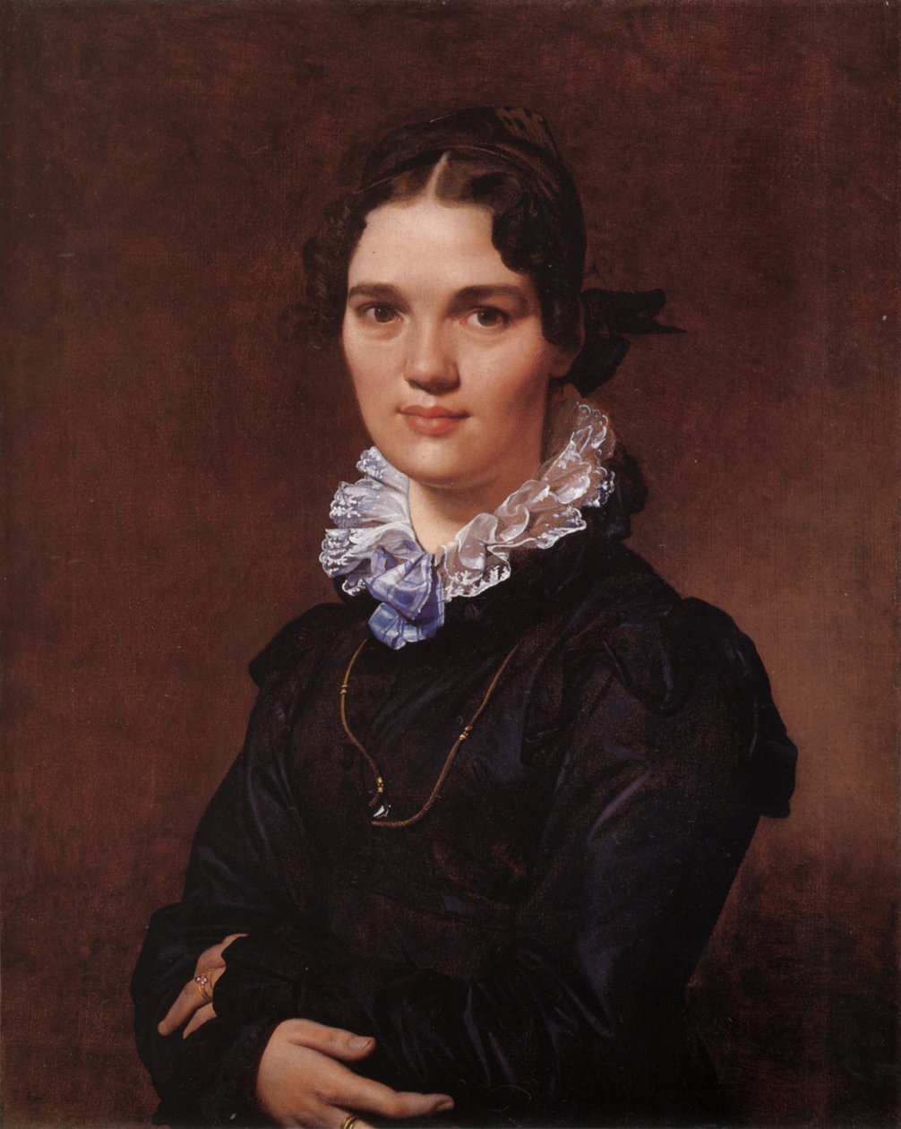 Bayan Jeanne-Suzanne-Catherine Gonin by Jean Auguste Dominique Ingres