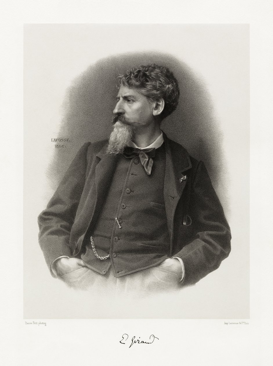 Eugene Giraud, 1865-66 by Jean Baptiste Adolphe Lafosse