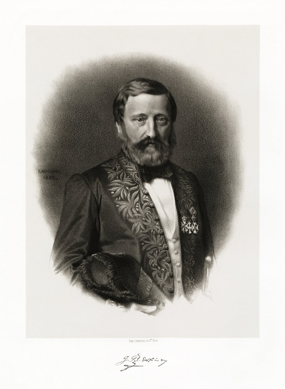 Jules Berger de Xivrey, 1865-66 by Jean Baptiste Adolphe Lafosse