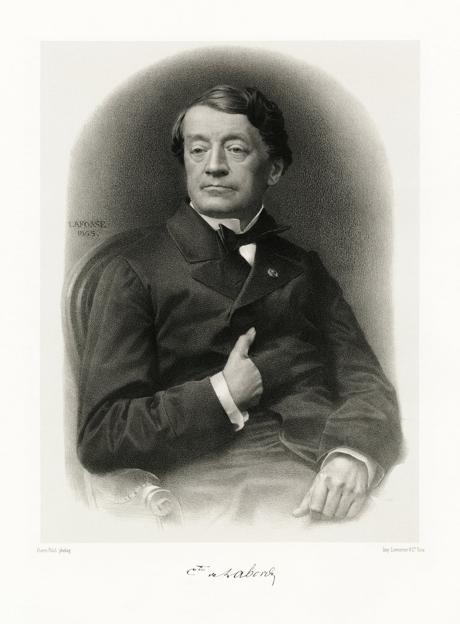 Leon de Laborde, 1865-66 by Jean Baptiste Adolphe Lafosse
