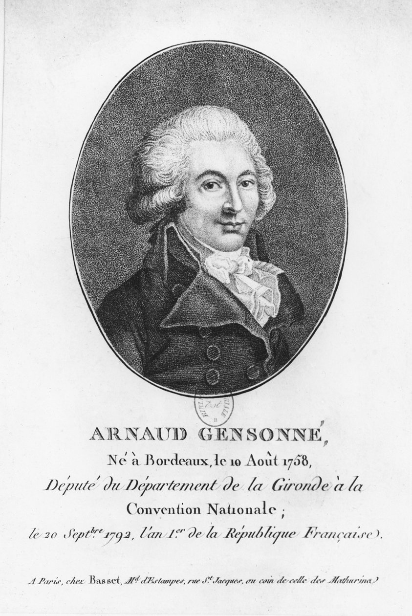Arnaud Gensonne by Jean Baptiste Antoine Guibert