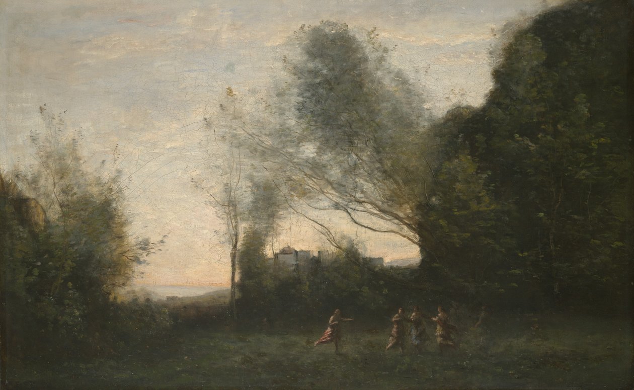 The Dance of the Nymphs, 1865-70  by Jean Baptiste Camille Corot