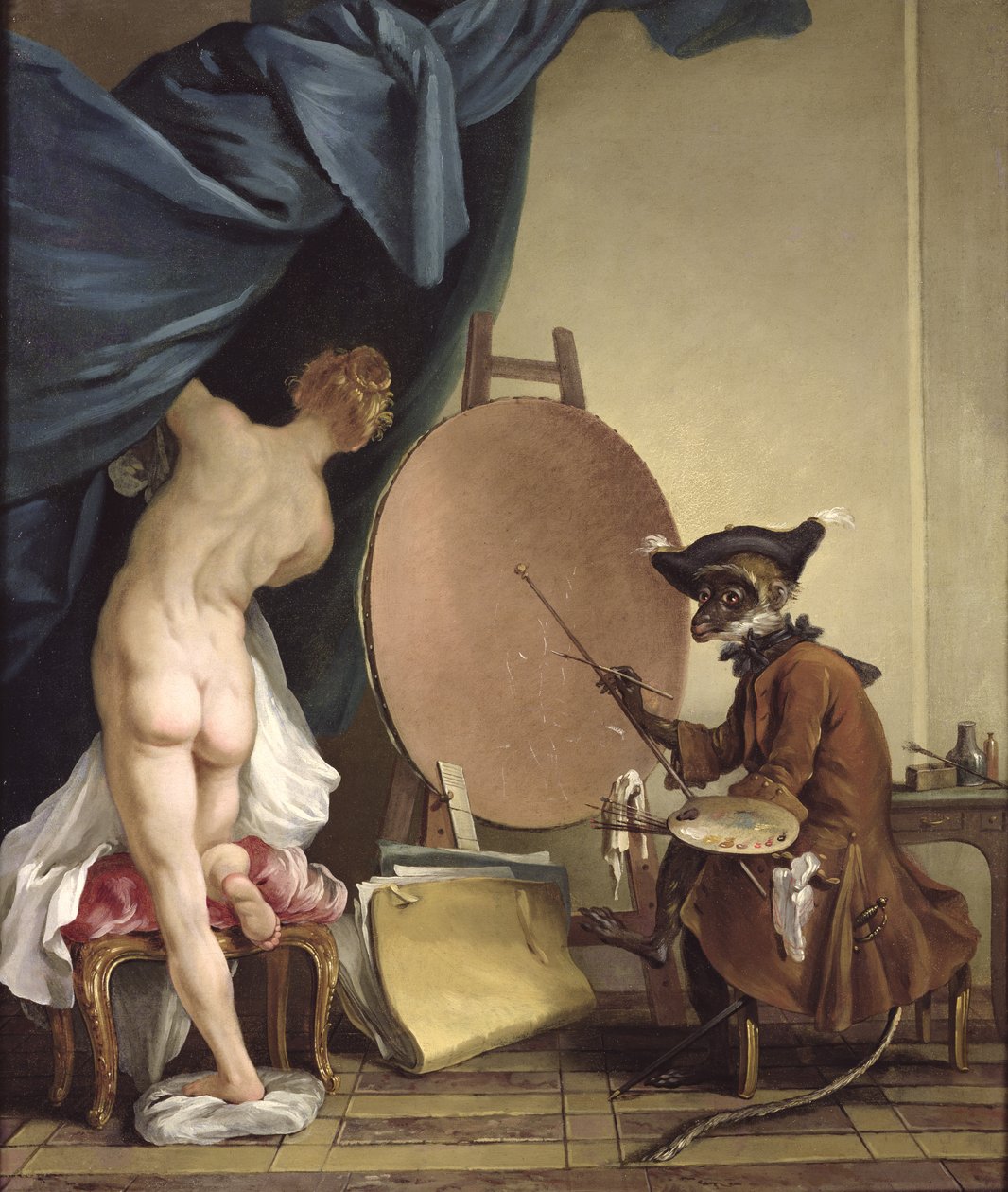 Maymun Ressam by Jean Baptiste Deshays de Colleville