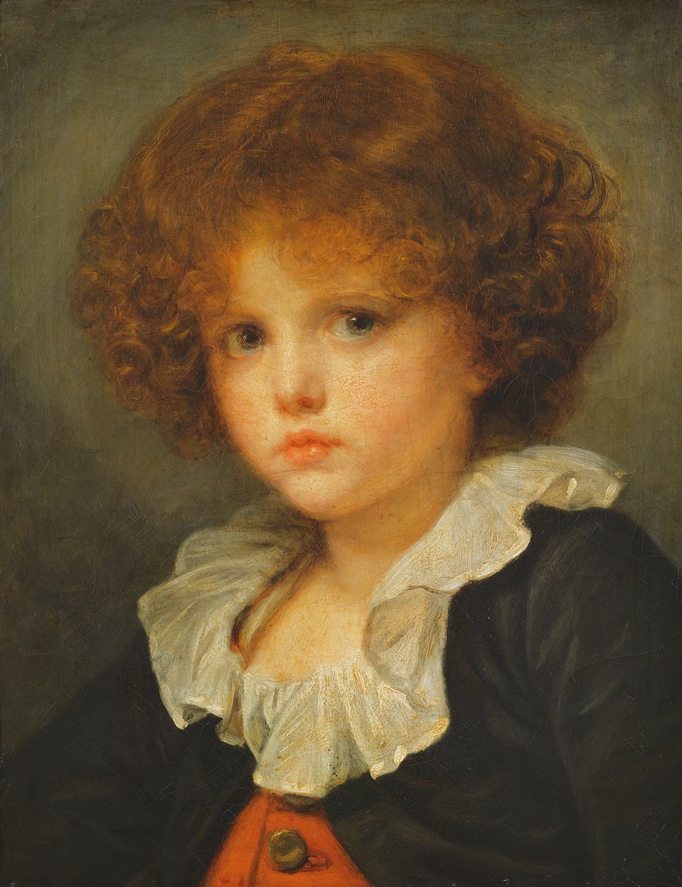 Kırmızı Yelekli Çocuk, c.1775-80 by Jean Baptiste Greuze
