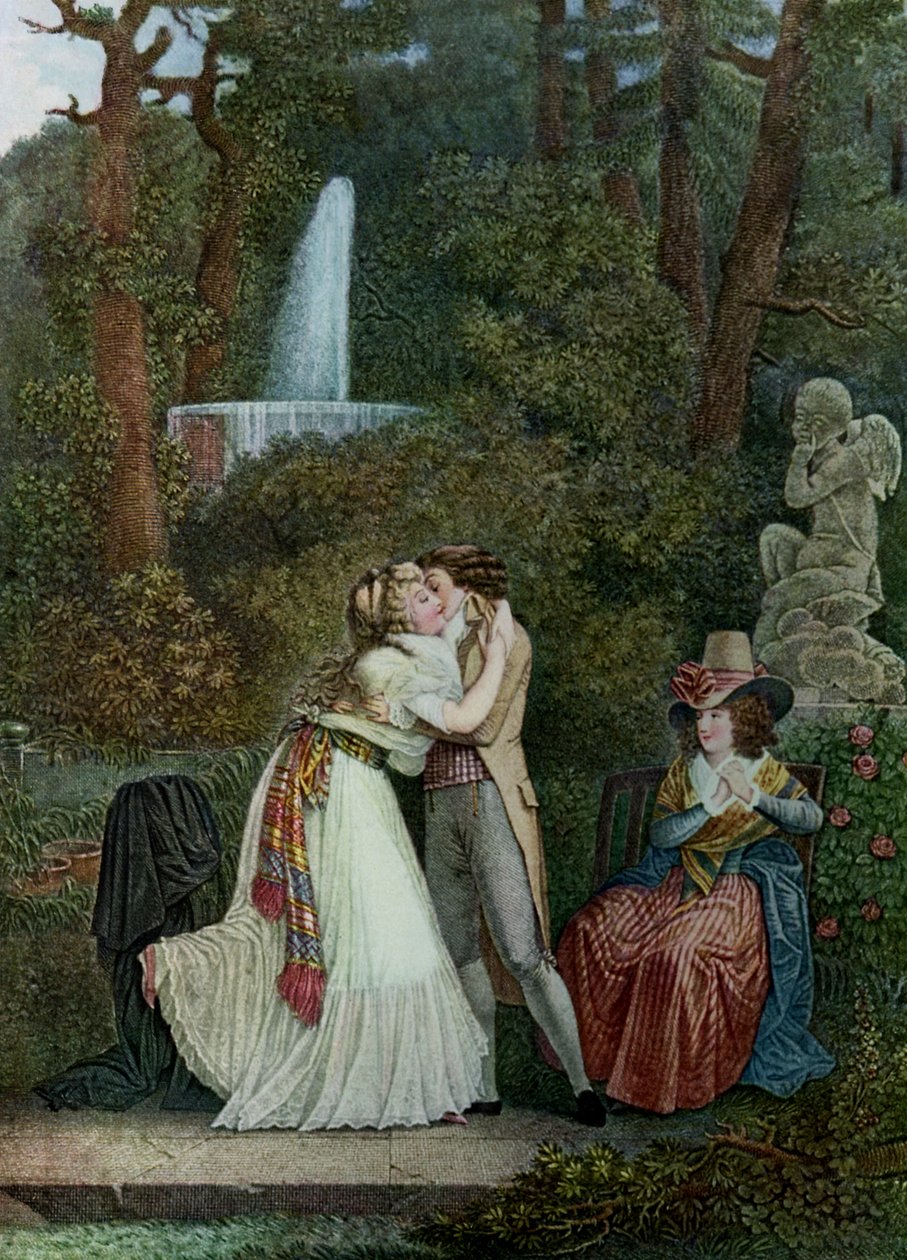 Julie veya Aşkın İlk Öpücüğü by Jean Baptiste Mallet