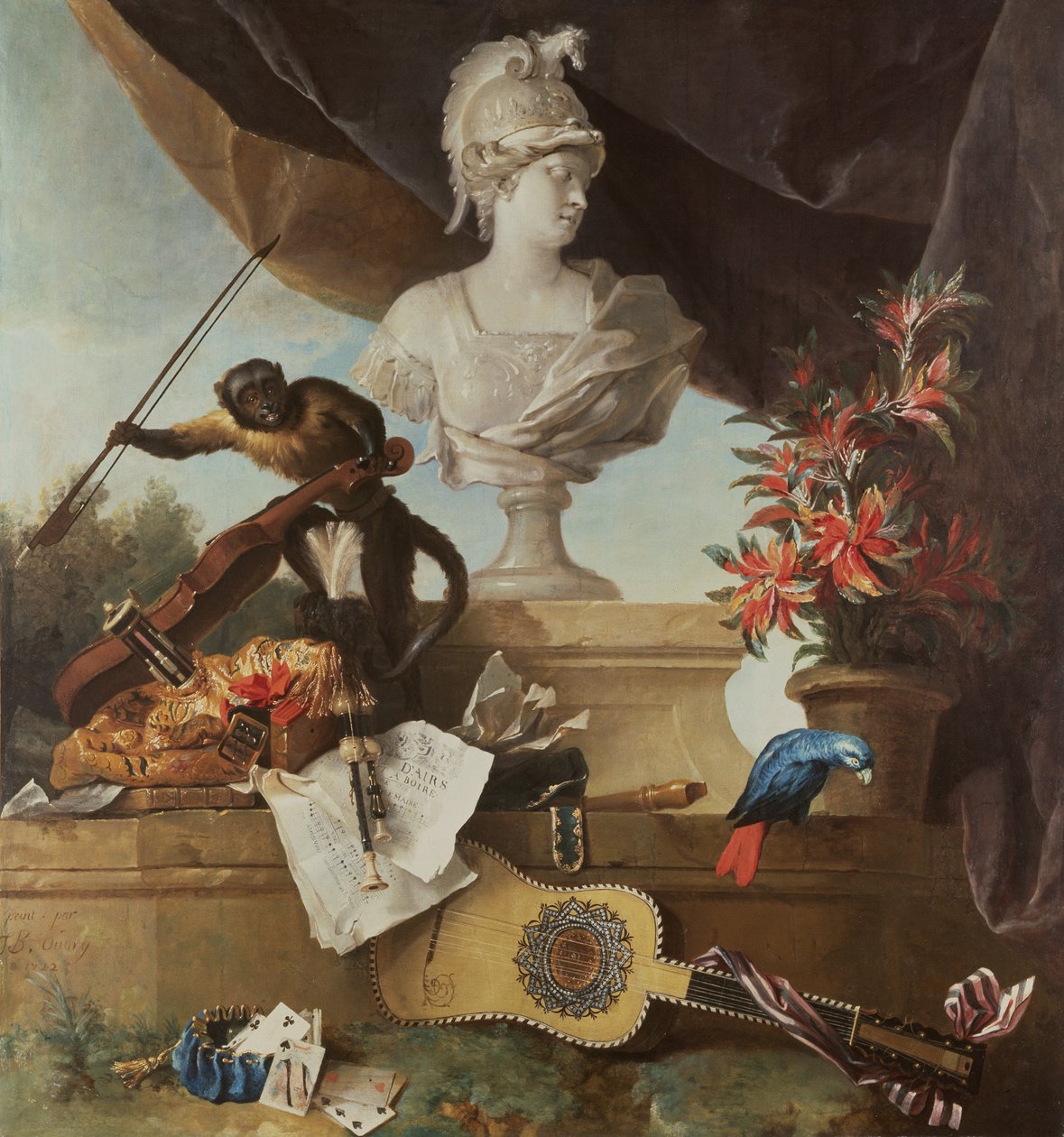 The Four Continents: Europe, 1722  (see also 115958) by Jean Baptiste Oudry
