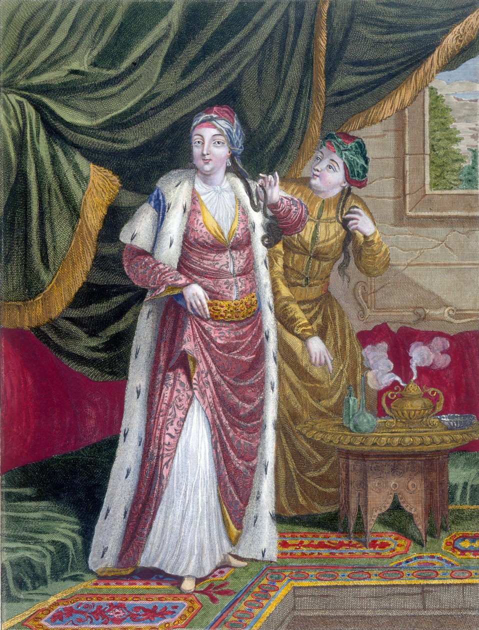 Sultan Asseki, c.1708 by Jean Baptiste Vanmour