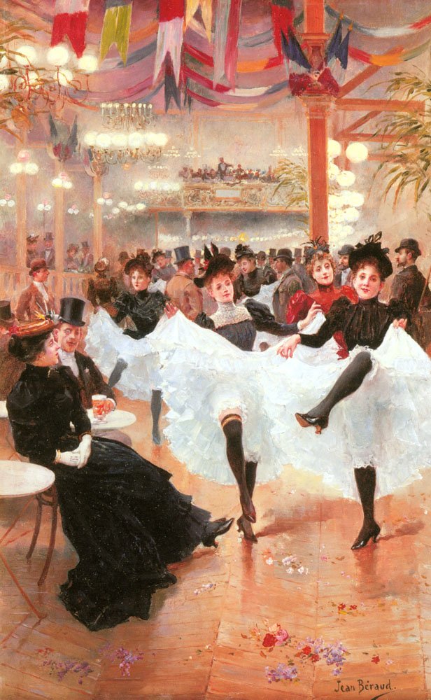 Cafe de Paris by Jean Beraud