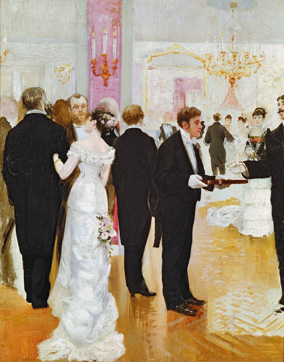 The Wedding Reception, c.1900  by Jean Beraud