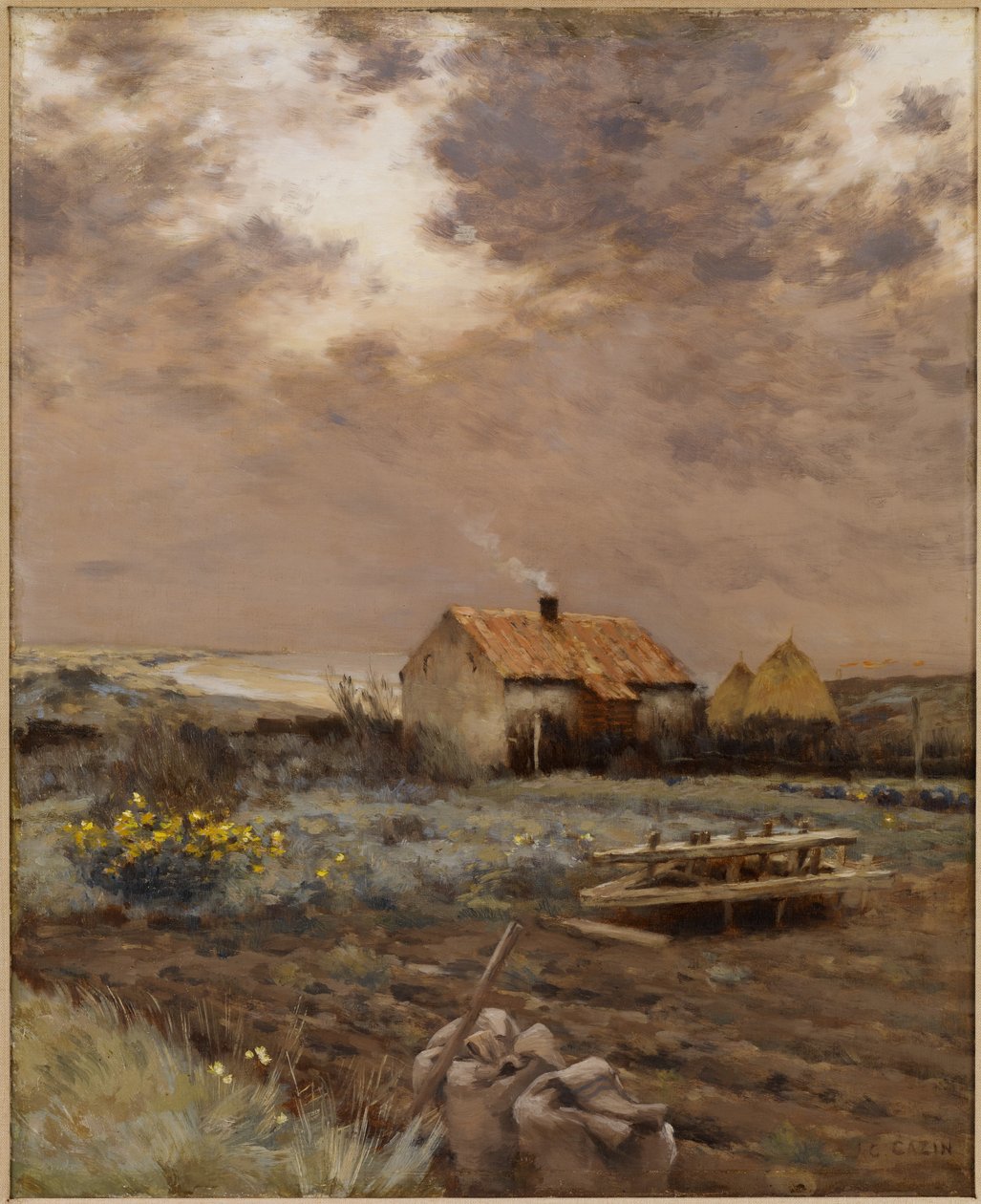 Manzara, c.1880 by Jean Charles Cazin