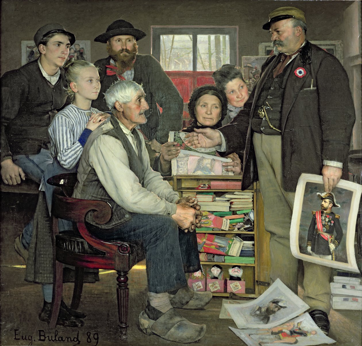 Propaganda, 1889 by Jean Eugene Buland